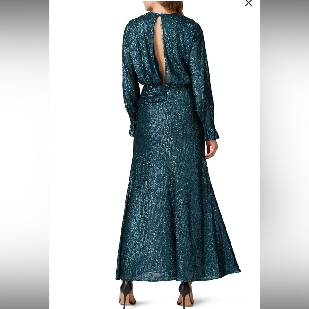 Price Droppedjonathan Simkhai Sequin Drape Front … - image 4